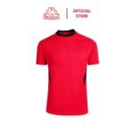 [Kappa] SPORTS Men’s Comfort Fit Round Neck Sports Jersey (Red/ White/ Navy/ Black) – KN4SJ081