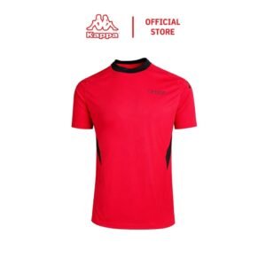 [Kappa] SPORTS Men’s Comfort Fit Round Neck Sports Jersey (Red/ White/ Navy/ Black) – KN4SJ081